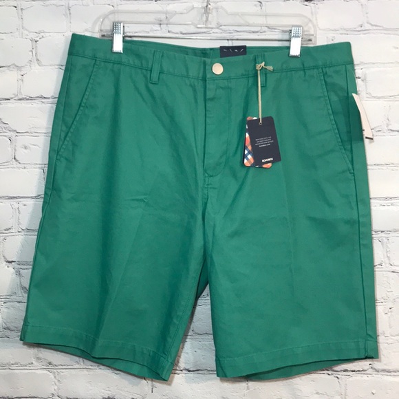 Bonobos Other - NWT Bonobos Men’s Flat Front Blade Green Shorts 36